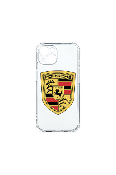 bestcase Carcasă spate antișoc pentru Apple iPhone 14, logo Porsche, AS 1722