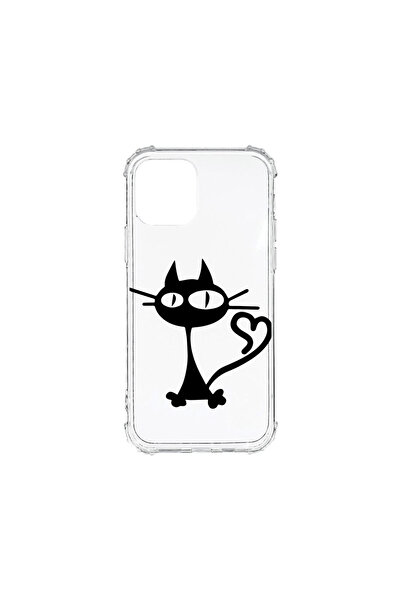 bestcase Carcasă spate antișoc pentru Apple iPhone 12 Mini, Cat, AS 1676