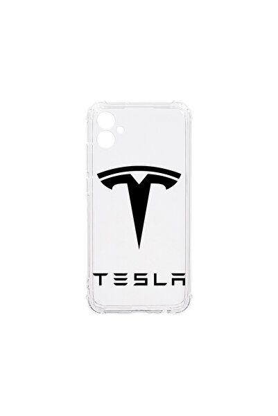 bestcase Carcasă spate antișoc pentru Samsung Galaxy A05, logo Tesla, AS 1710