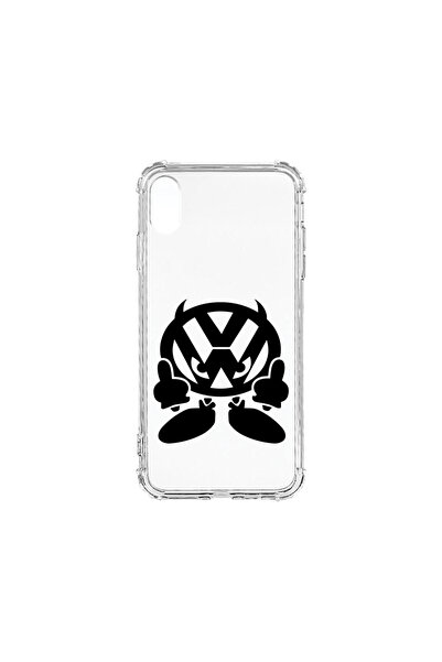 bestcase Carcasă spate antișoc pentru Apple iPhone XS / iPhone X, VW Devil, A...