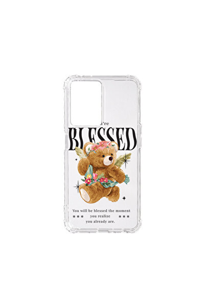 bestcase Carcasă spate antișoc pentru Motorola Moto G23 / G13, Teddy Bear Ble...