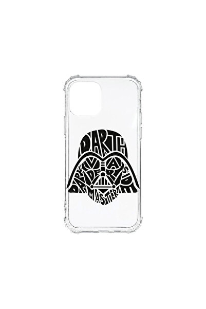 bestcase Carcasă spate antișoc pentru Apple iPhone 12 Mini, caligrafie Darth ...