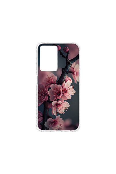 bestcase Carcasă spate antișoc pentru Motorola Moto G53, culoare Cherry Bloss...