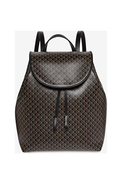 Calvin Klein Ck Lv04f3271g Emblem Aop Flap Kadın Çanta