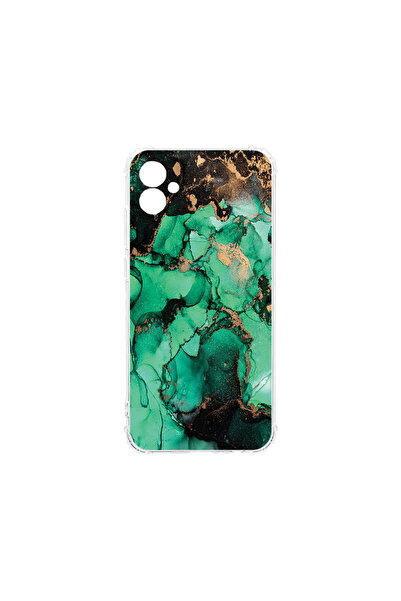 bestcase Carcasă spate antișoc pentru Samsung Galaxy A04e, marmură închisă, A...