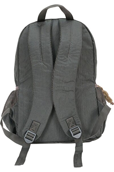 Pippa İlus Four-Eye School and Daily Backpack (Dark Gray - Women and Men - Cnt8035-05)