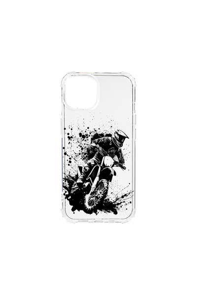 bestcase Carcasă spate antișoc pentru Apple iPhone 13 Mini, MotoCross, AS 1452