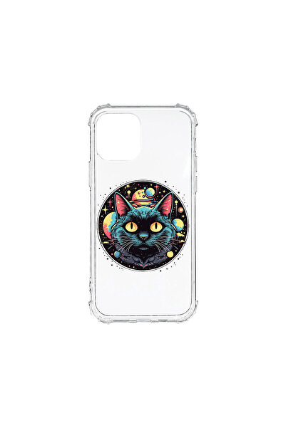 bestcase Carcasă spate antișoc pentru Xiaomi Mi 11 Lite, Mystic Black Cat, AS...