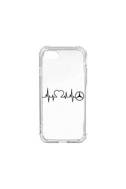 bestcase Carcasă spate antișoc pentru Apple iPhone SE 3 / SE 2 / 8 / 7, I Lov...