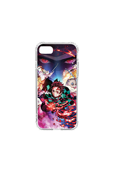 bestcase Carcasă spate antișoc pentru Apple iPhone SE 3 / SE 2 / 8 / 7, Demon...