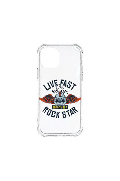 bestcase Carcasă spate antișoc pentru Apple iPhone 12 Pro Max, Rock Star, AS ...
