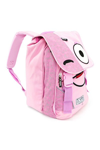 Spirit Emoticons backpack, pink, height 40 cm