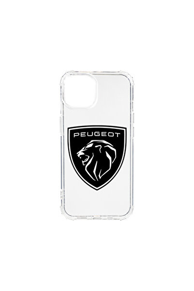bestcase Carcasă spate antișoc pentru Apple iPhone 13 Mini, logo Peugeot, AS ...
