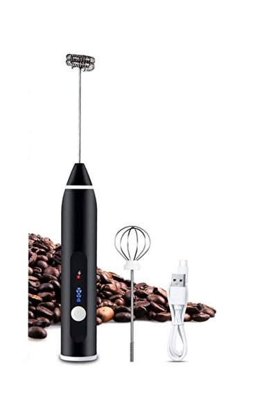 Generic 2-in-1 Electric Milk Frother Multicolour