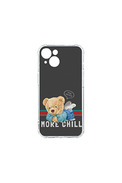 bestcase Carcasă spate antișoc pentru Apple iPhone 14, More Chill Teddy Bear,...