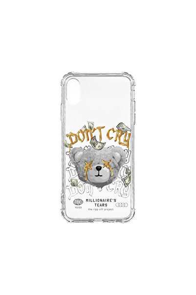 bestcase Anti Shock Back Case For Apple iPhone XS / iPhone X, Teddy Bear Mill...