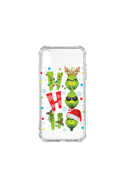 bestcase Удароустойчив калъф за Apple iPhone XR, Grinches - Ho Ho Ho, AS 1602