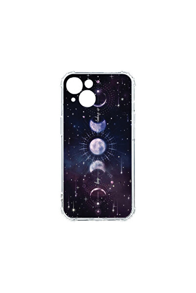 bestcase Carcasă spate antișoc pentru Apple iPhone 15 Plus, Fazele Lunii, AS ...
