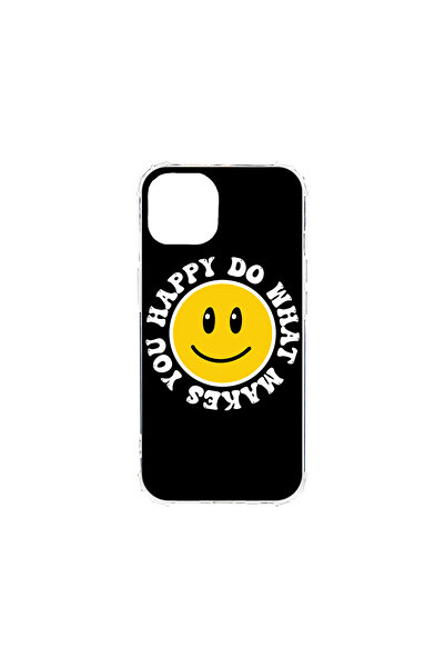 bestcase Carcasă spate antișoc pentru Apple iPhone 13 Mini, Happy Smiley, AS 1177