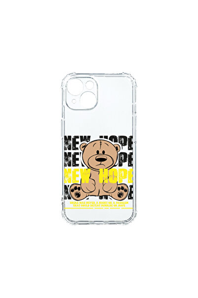 bestcase Carcasă spate antișoc pentru Apple iPhone 15 Plus, Teddy Bear New Ho...