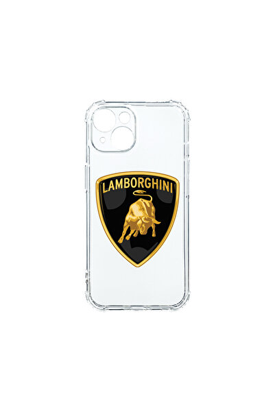 bestcase Carcasă spate antișoc pentru Apple iPhone 14, logo Lamborghini, AS 1775