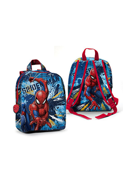 Marvel Ghiozdan copii Spider-Man, reversibil, cu 2 fete, multicolor, inaltime 26 cm, model 2