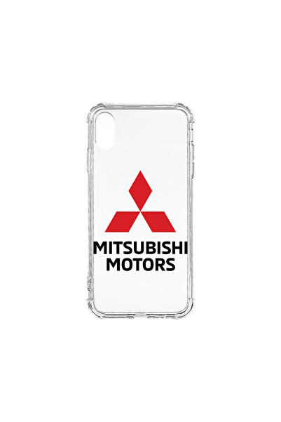 bestcase Αντικραδασμική θήκη πλάτης για Apple iPhone XR, λογότυπο Mitsubishi,...