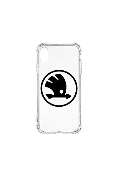 bestcase Carcasă spate antișoc pentru Apple iPhone XS / iPhone X, logo Skoda,...