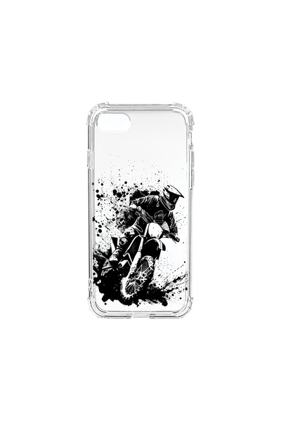 bestcase Carcasă spate antișoc pentru Apple iPhone SE 3 / SE 2 / 8 / 7, MotoC...