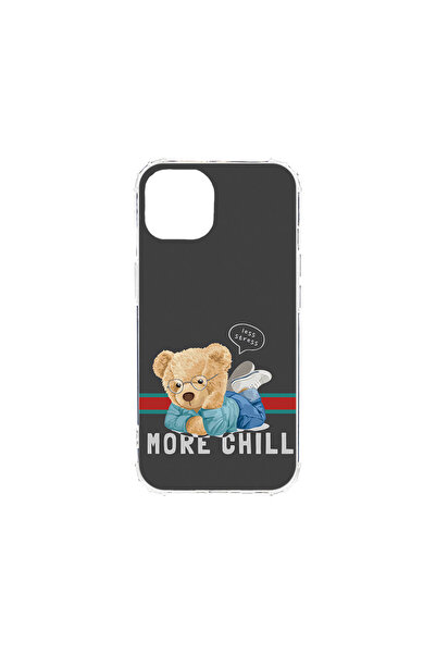 bestcase Carcasă spate antișoc pentru Apple iPhone 13 Mini, More Chill Teddy ...