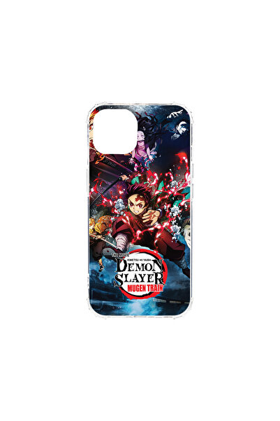 bestcase Carcasă spate antișoc pentru Apple iPhone 13 Mini, Demon Slayer, AS ...