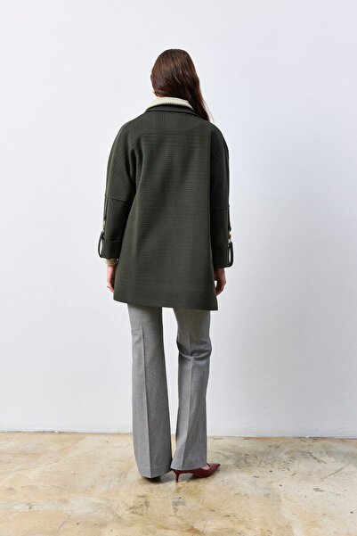 KENT Belted Green Short Coat