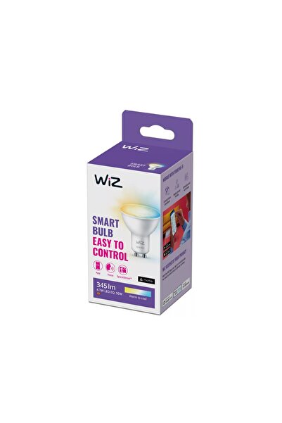 Wiz Smart Wi-Fi BLE Spot Bulb, 50W, TW1PF/6Adjustable White LED Bulb with App and Voice Control