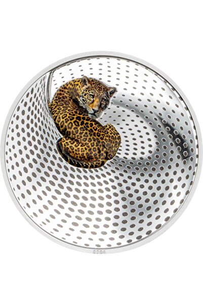 RimaGold Leopar Gümüş Sikke Coin