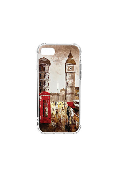 bestcase Carcasă spate antișoc pentru Apple iPhone SE 3 / SE 2 / 8 / 7, Londr...