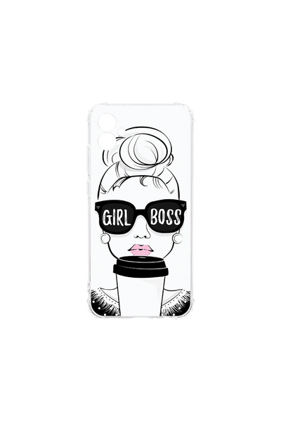 bestcase Carcasă spate antișoc pentru Samsung Galaxy A05, Girl Boss, AS 1135