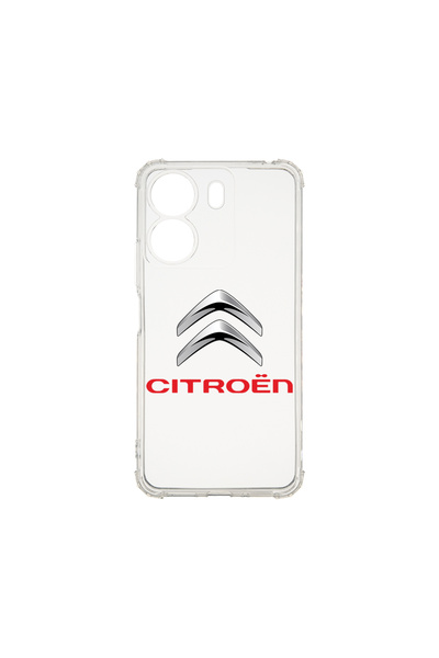 bestcase Αντικραδασμική θήκη πίσω για Xiaomi Redmi 13C, λογότυπο Citroen, AS ...