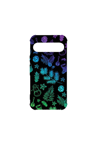 bestcase Carcasă spate antișoc pentru Google Pixel 9 Pro, model de Crăciun, A...