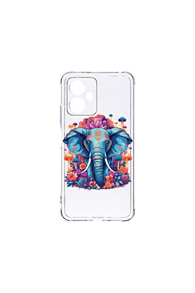 bestcase Carcasă spate antișoc pentru Motorola Moto G54 / Moto G54 Power, Dream Colors - Elephant, AS 1574