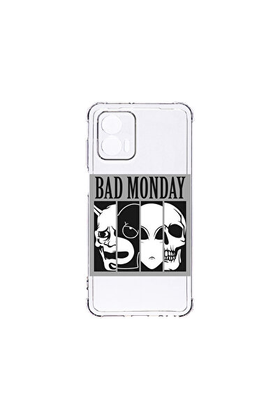 bestcase Carcasă spate antișoc pentru Motorola Edge 50 Fusion, Bad Monday, AS...