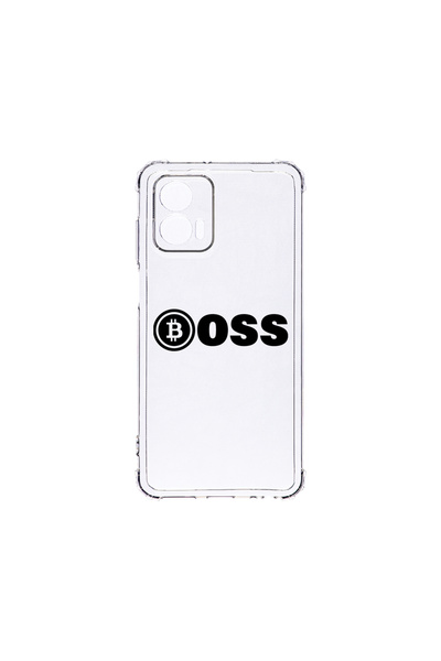 bestcase Carcasă spate antișoc pentru Motorola Edge 50 Fusion, Bitcoin Boss, ...