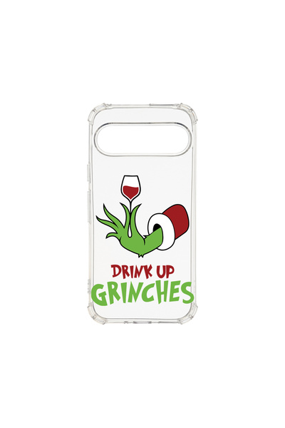 bestcase Carcasă spate antișoc pentru Google Pixel 9 Pro, Grinches - Drink Up...