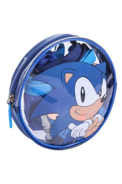 Sonic Set 2 x pereche sosete si 2 x boxeri pentru copii - The Hedgehog, bumbac