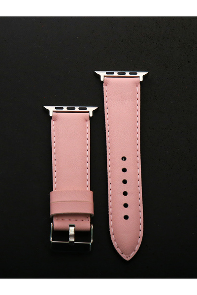 Genel Markalar Apple Watch 3 4 5 6 7 8 9 Se 38 40 41mm Kalite Deri Kordon