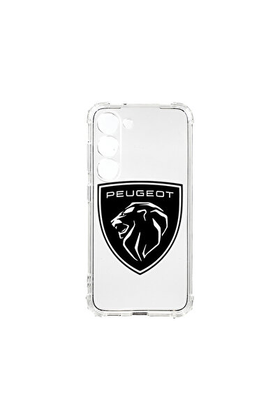 bestcase Carcasă spate antișoc pentru Samsung Galaxy S23, logo Peugeot, AS 1727