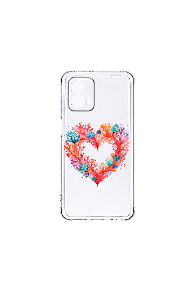 bestcase Carcasă spate antișoc pentru Motorola Edge 50 Fusion, culoare Coral ...