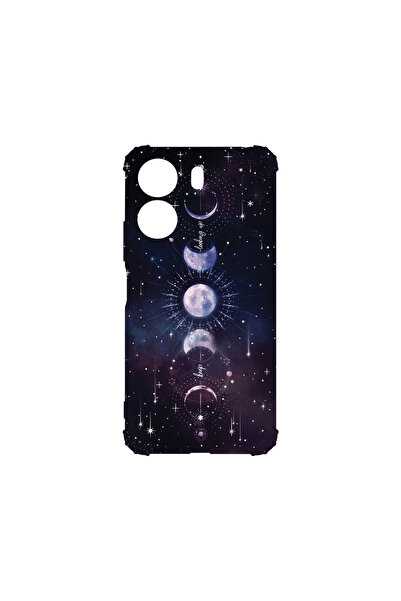bestcase Carcasă spate antișoc pentru Xiaomi Redmi 13C, Fazele lunii, AS 1307