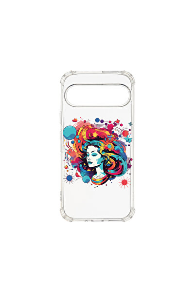 bestcase Carcasă spate antișoc pentru Google Pixel 9 Pro, Dream Colors - Feme...
