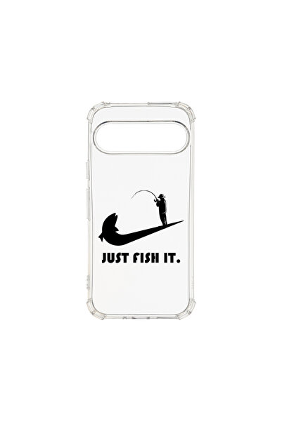 bestcase Carcasă spate antișoc pentru Google Pixel 9 Pro, Just Fish It, AS 1623