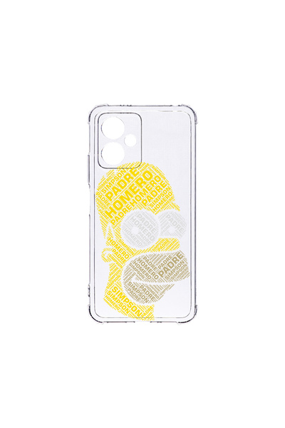 bestcase Αντικραδασμική θήκη πίσω για Motorola Moto G14, καλλιγραφία Homer Si...